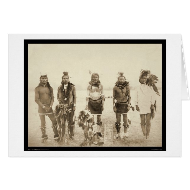 Miniconjouのインドの草のダンサーSD 1890年 (正面横)