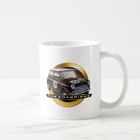 MiniCooper Sの茶色 コーヒーマグカップ (右)