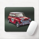 MiniCooper S1の赤 マウスパッド (マウス)