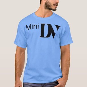 MiniDVメディアフォーマットロゴ Tシャツ