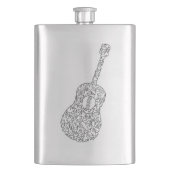 MINIFACESによるギター フラスク (正面)