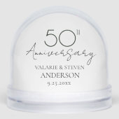 Minimal 50th Wedding Anniversary Photo (正面)