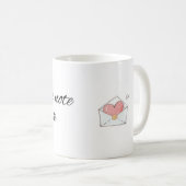 Minimal A Little Note of Love Mug コーヒーマグカップ (正面右)