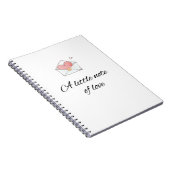 Minimal A Little Note of Love Notebook ノートブック (右側)