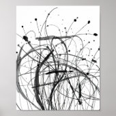 Minimal Abstract Line Art Prints ポスター (正面)