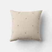 Minimal Acorn Pattern Pillow  クッション (裏面)