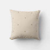 Minimal Acorn Pattern Pillow  クッション (正面)