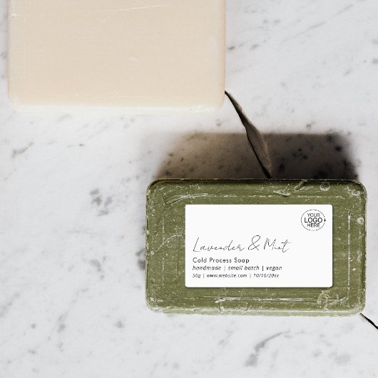 Minimal Add Your Logo Script Beauty Product  ラベル