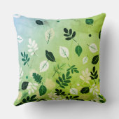 Minimal Autumn Leaves クッション (裏面)