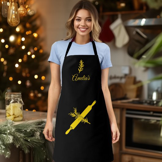 Minimal Baking Icon for Modern Home Kitchens エプロン