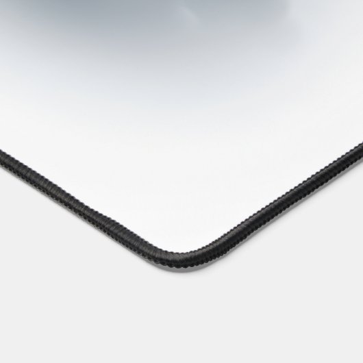 Minimal Bee & Clouds Desk Mat デスクマット (コーナー)