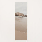 Minimal beige coastal ヨガマット (正面)