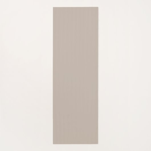 Minimal beige coastal ヨガマット (裏面)