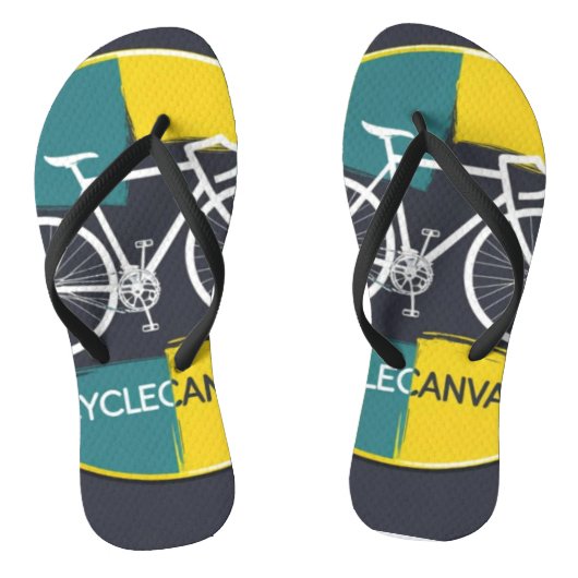 Minimal Bicycle Illustration –  ビーチサンダル (ソール)