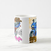 Minimal Bike Art Graphic  コーヒーマグカップ (中央)