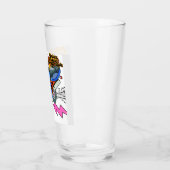 Minimal Bike Art Graphic タンブラーグラス (左)