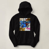 Minimal Bike Art Graphic – Modern Motorcycle パーカ (デザイン正面)