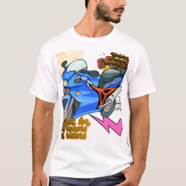 Minimal Bike Art Graphic – Modern Motorcycle Tシャツ