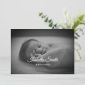 Minimal Birth Doula Newborn Care Design シーズンカード (スタンド正面)