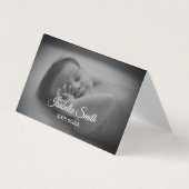 Minimal Birth Doula Newborn Care Design 名刺 (正面)