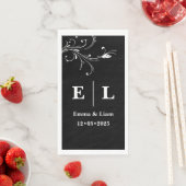 Minimal Black and White Personalized Wedding  (インサイチュ)