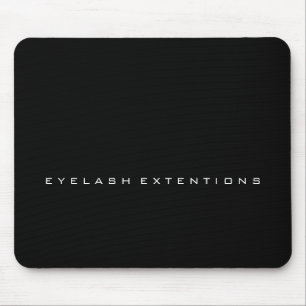 minimal Black White Company銘柄 マウスパッド