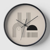 Minimal Boho Acryl Wanduhr Boho Style 壁時計 (正面)