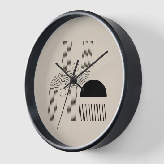 Minimal Boho Acryl Wanduhr Boho Style 壁時計 (傾斜)