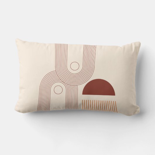 Minimal Boho Bohokissen Deko クッション (裏面)