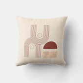 Minimal Boho Bohokissen Deko クッション (裏面)