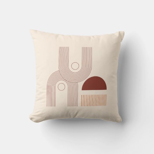 Minimal Boho Bohokissen Deko クッション (正面)