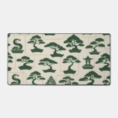 Minimal Bonsai Tree - Japandi Zen Horticulture デスクマット (正面)