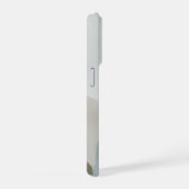 Minimal Botanical Layers – Calm Neutral Abstract  iPhoneケース (右側面)