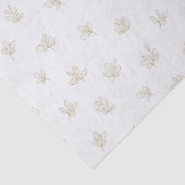 Minimal Botanical Line Art Pattern (7) 薄葉紙 (詳細)