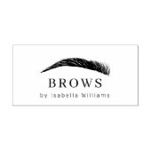 Minimal Brow Artist Logo ラバースタンプ (インプリント)