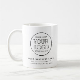 Minimal Business Company  Logo Name Year コーヒーマグカップ