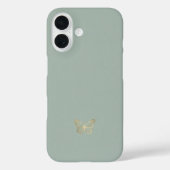 Minimal Butterfly Silhouette iPhone Case Case-Mate iPhoneケース (裏面)