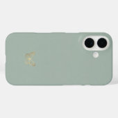 Minimal Butterfly Silhouette iPhone Case Case-Mate iPhoneケース (裏面 (横))
