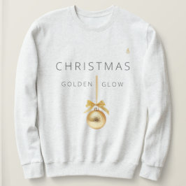 Minimal Christmas Line Art Tree | KaliraArts スウェットシャツ