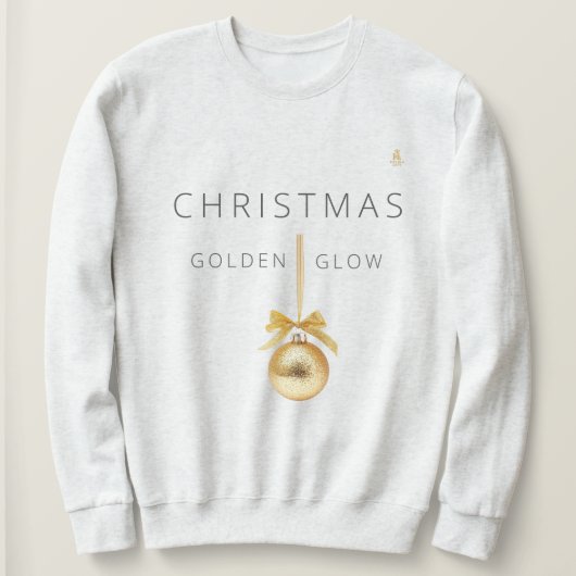 Minimal Christmas Line Art Tree | KaliraArts スウェットシャツ (デザイン正面)