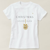 Minimal Christmas Line Art Tree | KaliraArts Tシャツ (デザイン正面)