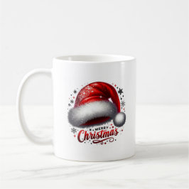 Minimal Christmas Mug | Line Art Tree | KaliraArts コーヒーマグカップ