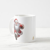 Minimal Christmas Mug | Line Art Tree | KaliraArts コーヒーマグカップ (正面左)