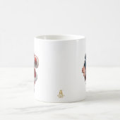 Minimal Christmas Mug | Line Art Tree | KaliraArts コーヒーマグカップ (中央)