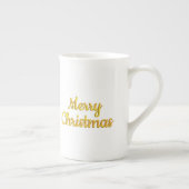 Minimal Christmas Mug | Line Art Tree | KaliraArts ボーンチャイナマグカップ (右)