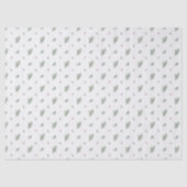 Minimal Christmas Pattern, Pine, Berries 薄葉紙 (正面)