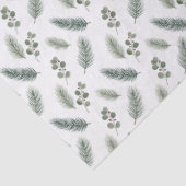 Minimal Christmas Pine Pattern, Scandi Style 薄葉紙 (詳細)