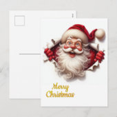 Minimal Christmas Postcard | Line Art  | KalirARTS シーズンポストカード (正面/裏面)