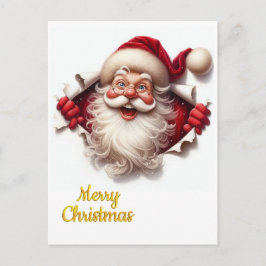 Minimal Christmas Postcard | Line Art  | KalirARTS ポストカード