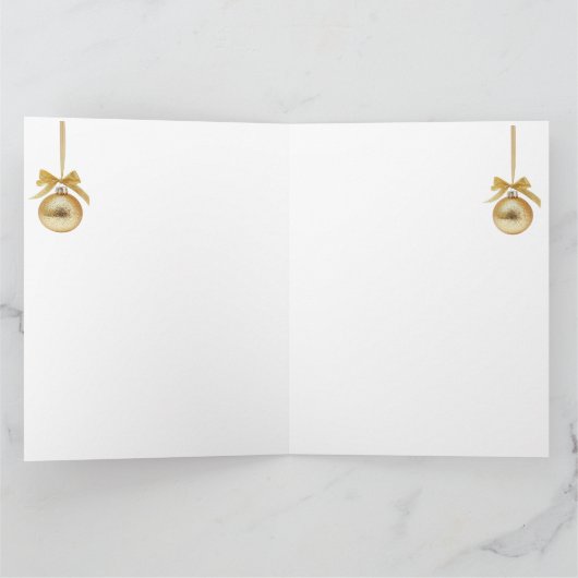 Minimal Christmas Postcard | Line Art Tree | Kalir カード (内部)